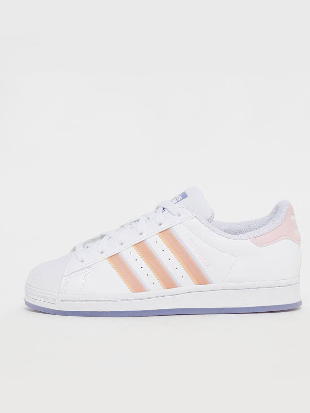 adidas Originals, Superstar (GS), white, Image 1 of 5
