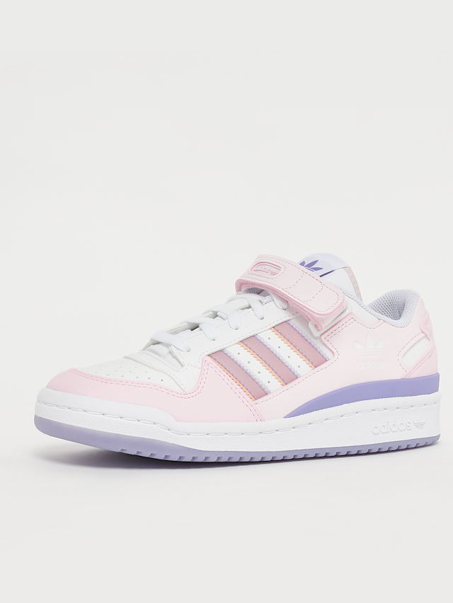 adidas Originals, Forum Low (GS), white, Image 2 of 5