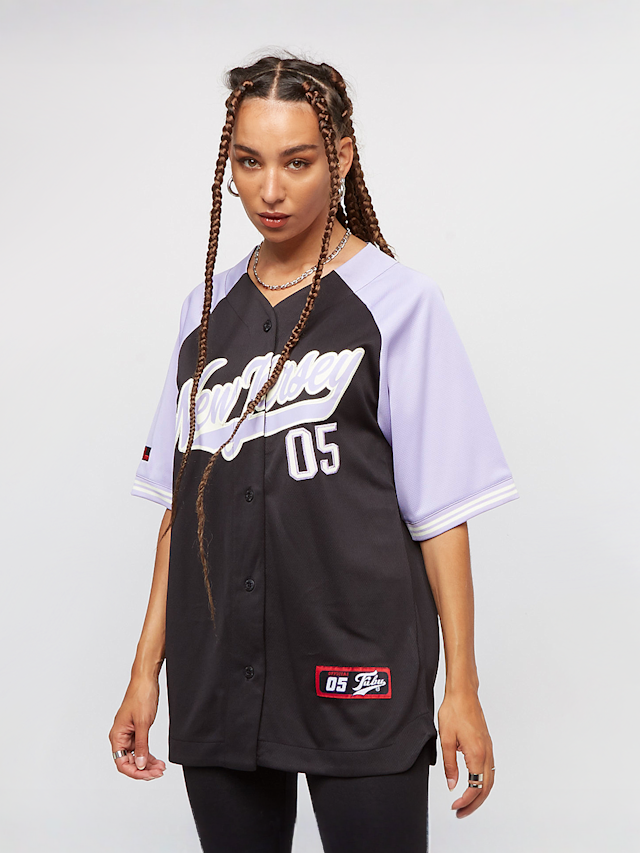 FUBU, New Jersey Baseball Jersey, roze, Afbeelding 1 van 6