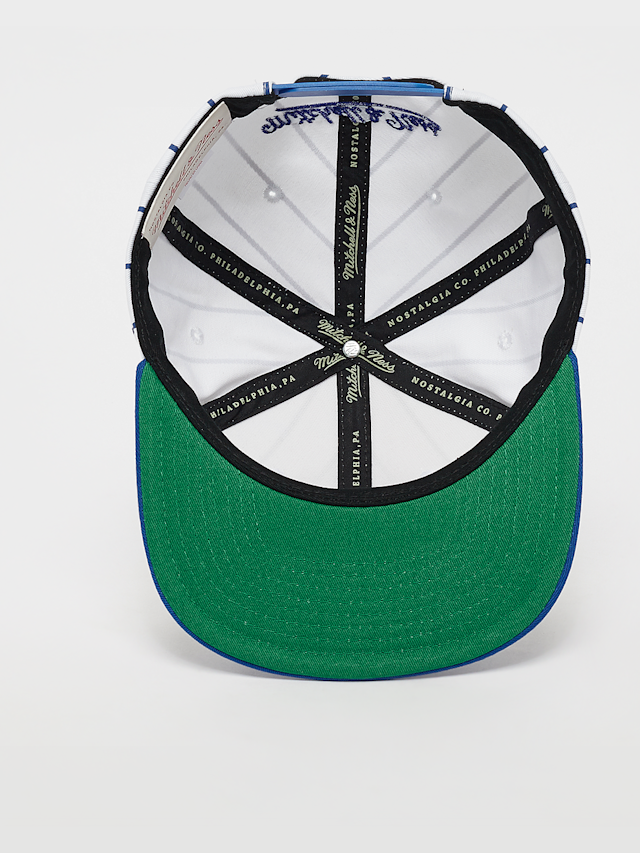 Mitchell & Ness, Retro Pinstripe Snapback HWC NBA New York Knicks, white, Image 3 of 3