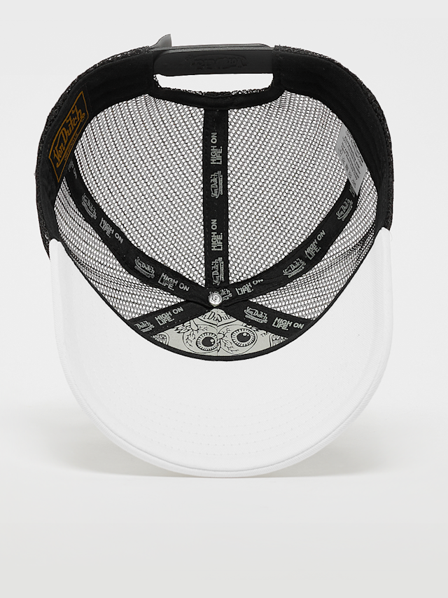 Von Dutch Originals, Trucker Cap Boston, wit, Afbeelding 3 van 3