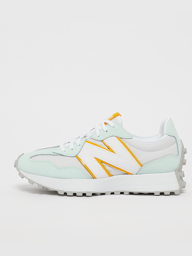 New Balance, 327 summer fog, green, Image 1 of 5