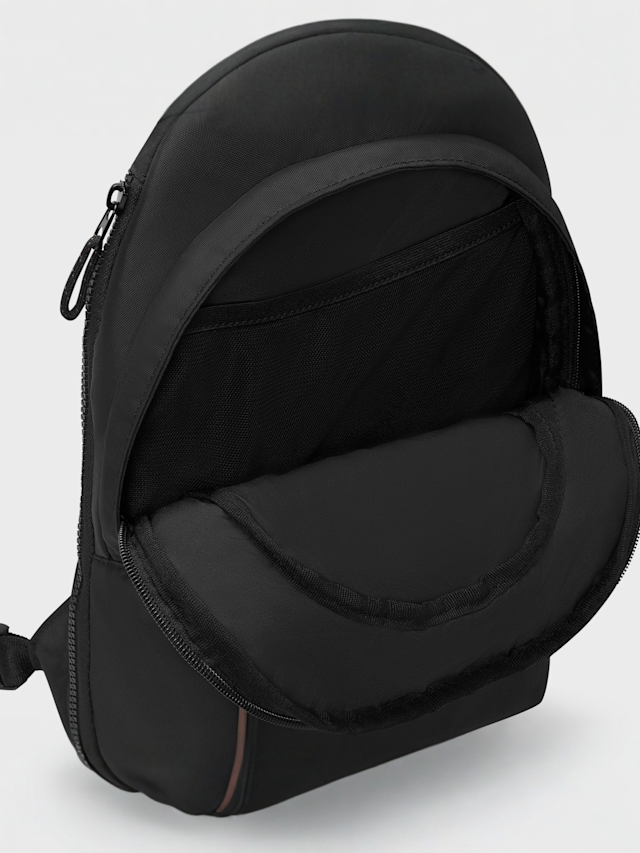 Nike, Sportswear Essentials Sling Bag, black, Image 4 of 9