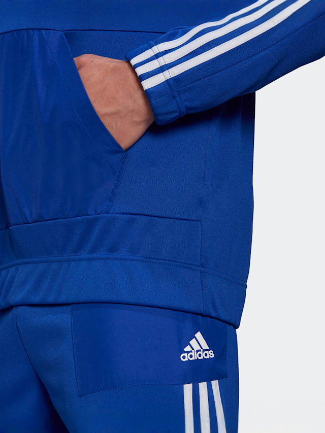 adidas Originals, MTS Tricot 1/4z team royal blue, blue, Image 7 of 8