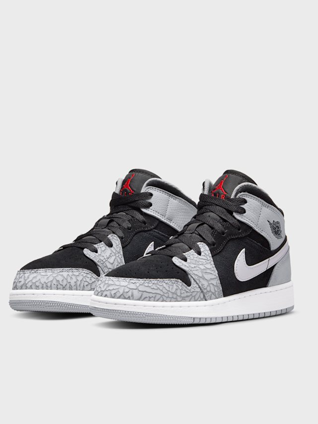 Jordan, Air Jordan 1 Mid SE (GS), black, Image 4 of 9