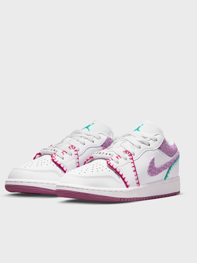 Jordan, Air Jordan 1 Low SE (GS), white, Image 4 of 8