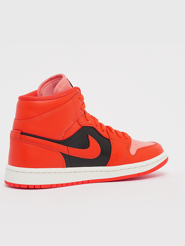 Jordan, Air Jordan 1 Mid SE summit white/blue chill-black, orange, Image 3 of 5