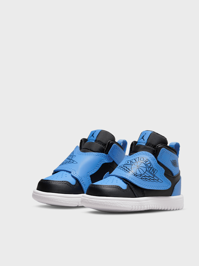 Jordan, Sky Jordan 1 Toddlers blue tint/white/ice blue, black, Image 4 of 8