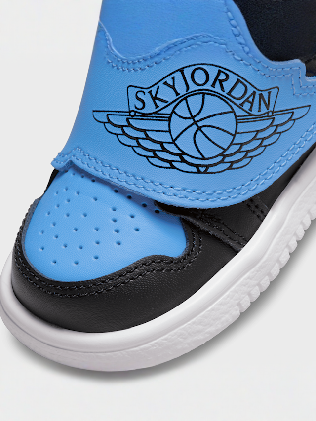 Jordan, Sky Jordan 1 Toddlers blue tint/white/ice blue, black, Image 7 of 8