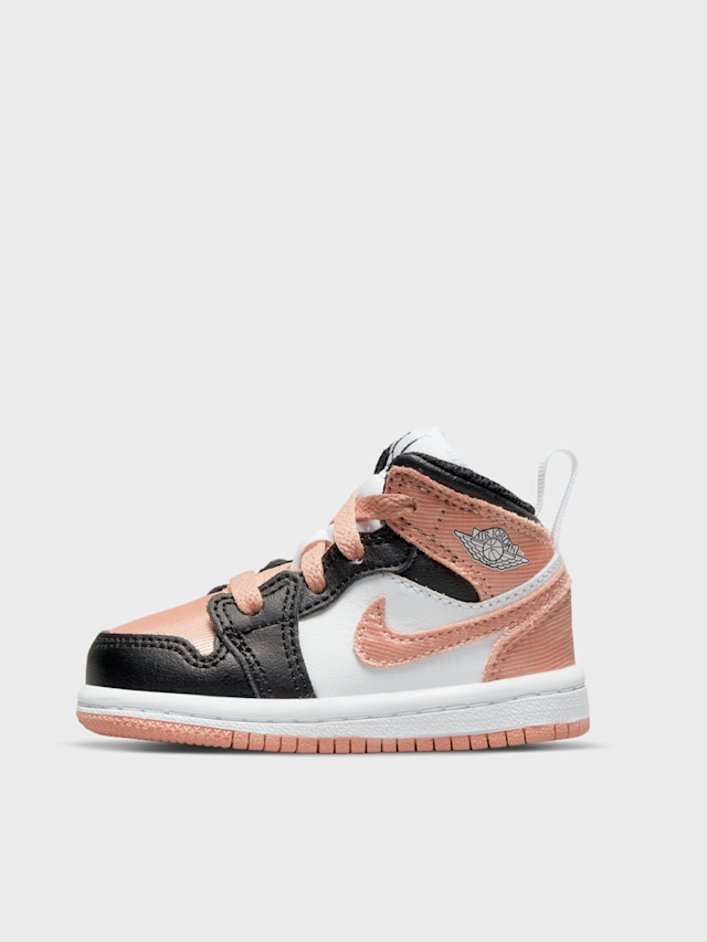 Jordan, Air Jordan 1 Mid Toddlers, white, Image 1 of 7