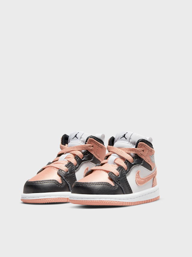 Jordan, Air Jordan 1 Mid Toddlers, white, Image 4 of 7