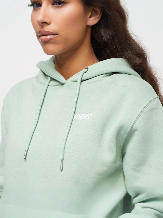 SNIPES, Chest Logo Hoody, green, Image 3 of 4