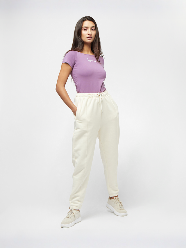 Karl Kani, Small Signature Essential Regular Fit Sweatpants, beż, Obraz 5 z 5