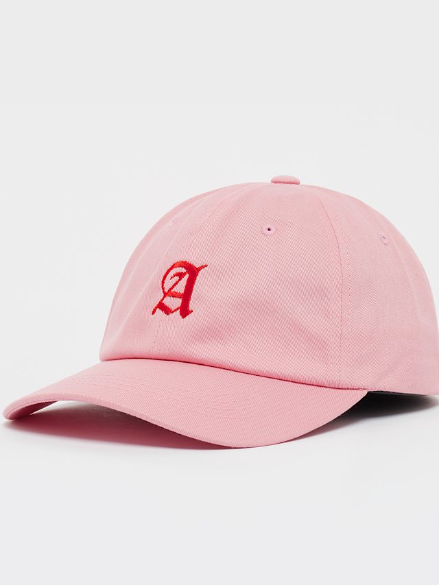 Mister Tee, Letter A Pink Low Profile Cap, lichtroze, Afbeelding 1 van 3