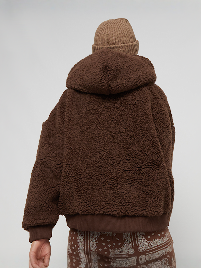 Karl Kani, Small Signature Teddy OS Hoodie, bruin, Afbeelding 2 van 4