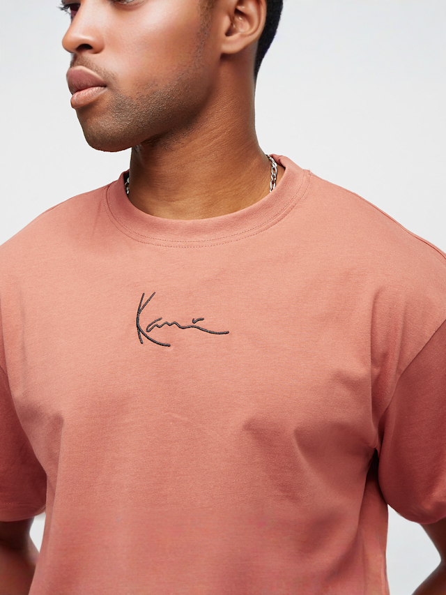 Karl Kani, Small Signature Essential Tee, brown, Image 3 of 5