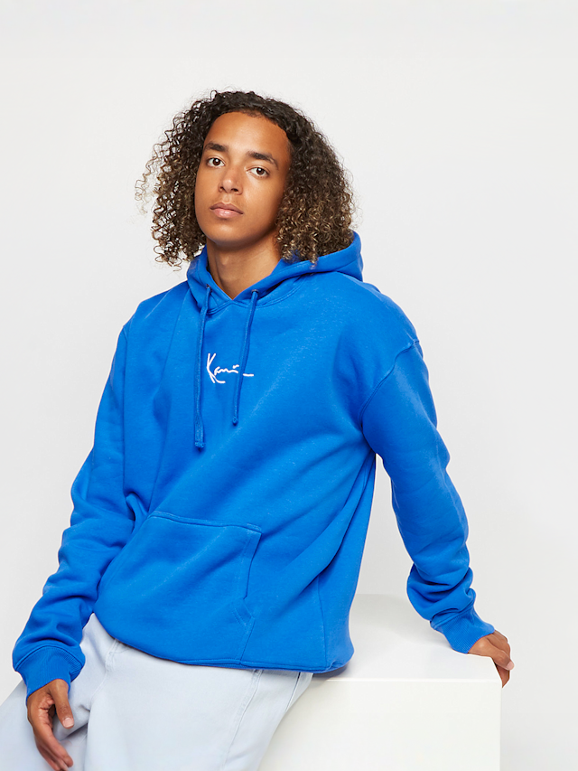 Karl Kani, Small Signature Essential Hoodie, blue, Image 1 of 5