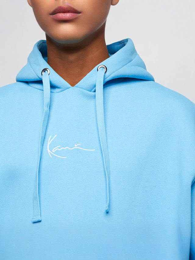 Karl Kani, Small Signature Essential Hoodie, blue, Image 3 of 4