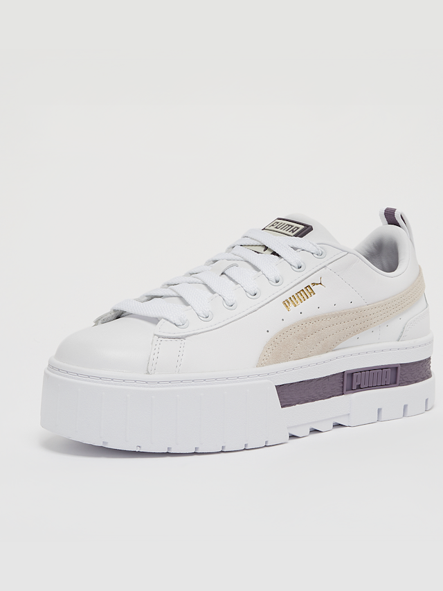 PUMA, Mayze Lth, white, Image 2 of 5