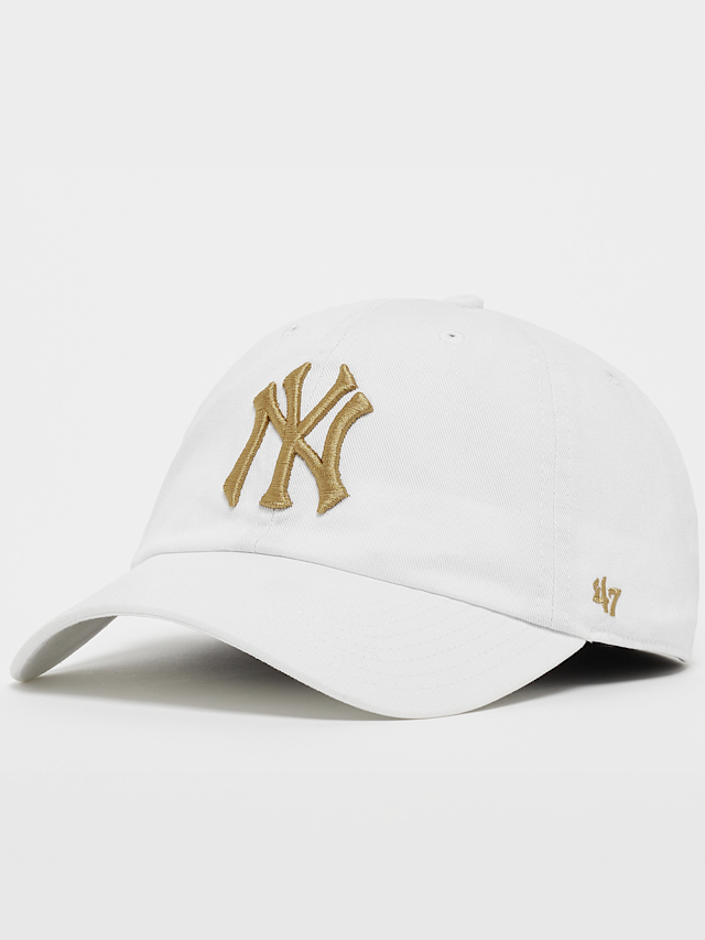 '47, MLB New York Yankees  ’47 CLEAN UP w/ No Loop Label, white, Image 1 of 3