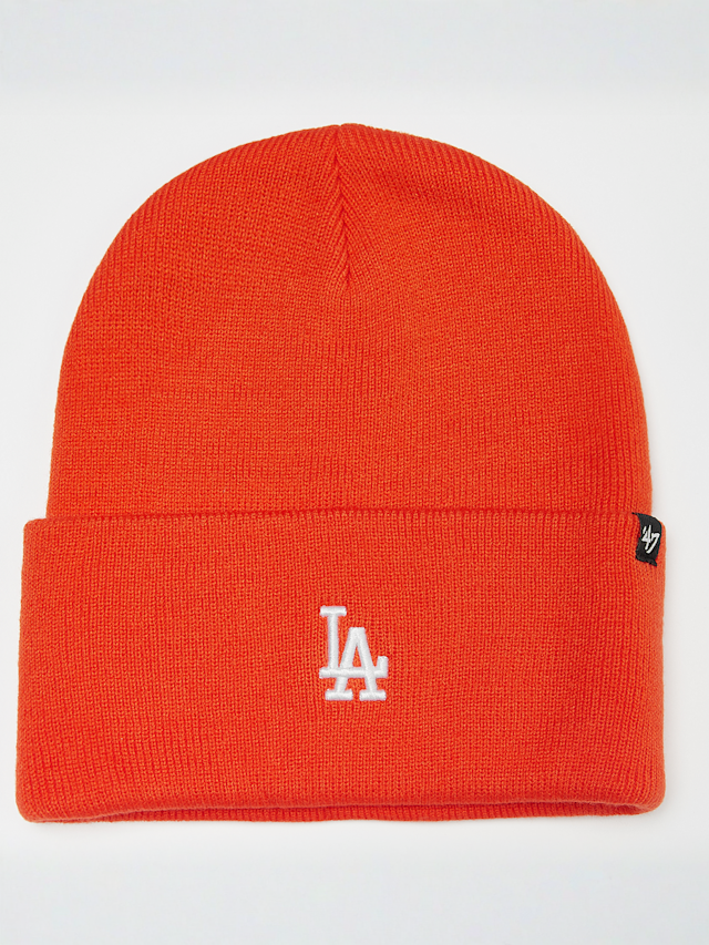 '47, MLB Los Angeles Dodgers Base Runner ’47 Cuff Knit, orange, Image 1 of 2