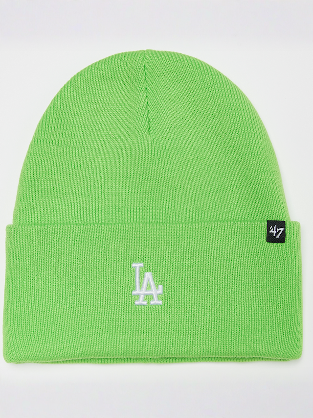 '47, MLB Los Angeles Dodgers Base Runner ’47 Cuff Knit, green, Image 1 of 2