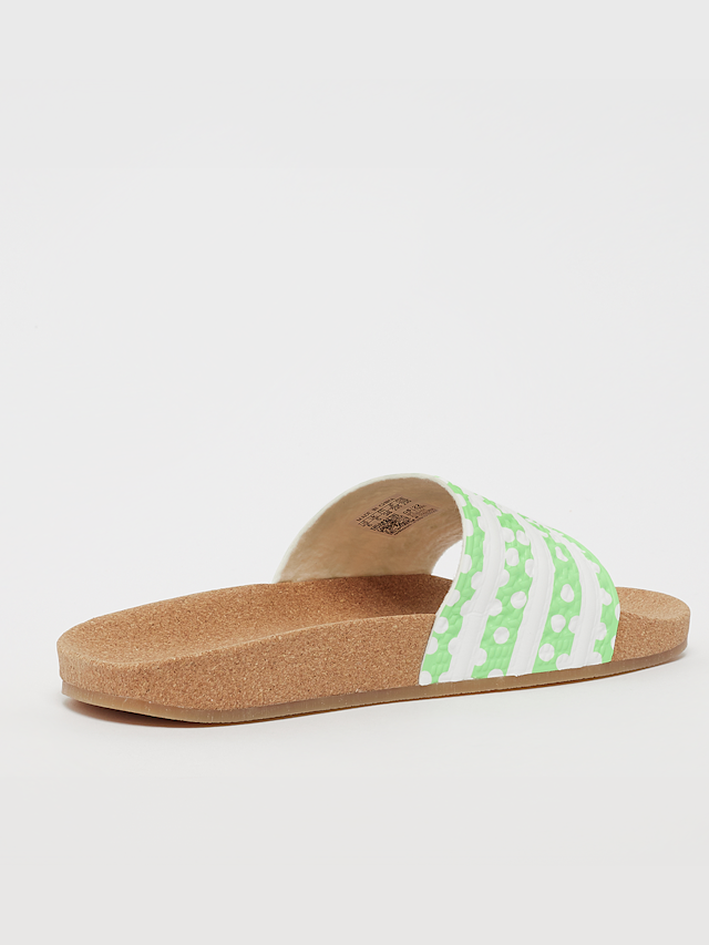 adidas Originals, adlette Badslippers, groen, Afbeelding 3 van 5