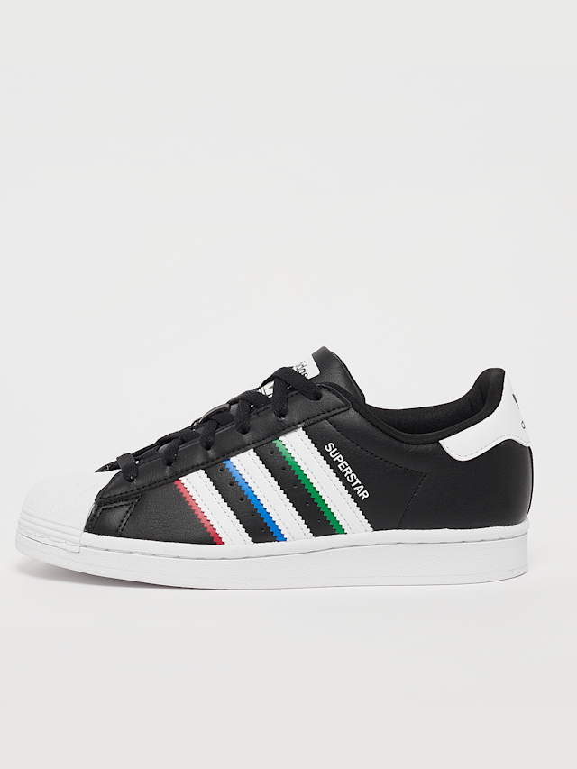 adidas Originals, Superstar (GS), black, Image 1 of 5