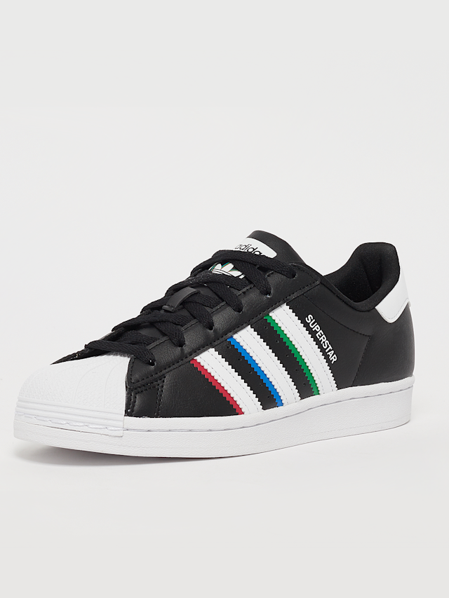 adidas Originals, Superstar Sneaker (GS), black, Image 2 of 5