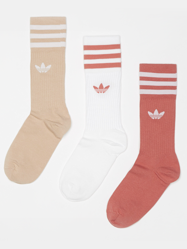 adidas Originals, adicolor Solid Crew Socks, multi-colour, Image 1 of 2