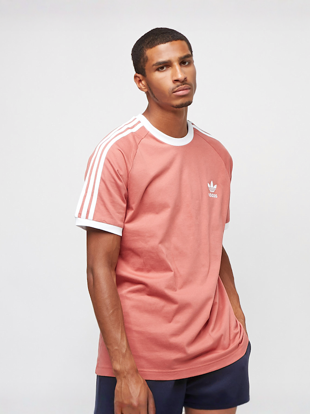 adidas Originals, adicolor 3-Streifen T-Shirt, brown, Image 1 of 6