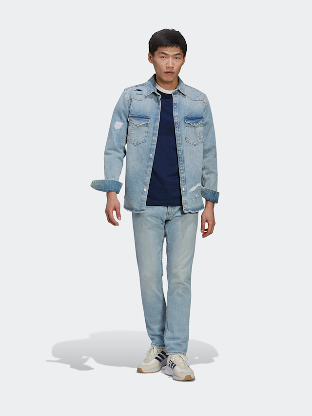 adidas Originals, adicolor 3-Streifen T-Shirt, blue, Image 5 of 5