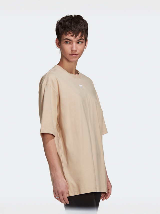 adidas Originals, Trefoil Essentials T-shirt, beige, Afbeelding 1 van 5