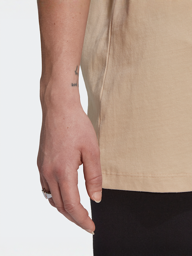 adidas Originals, Trefoil Essentials T-shirt, beige, Afbeelding 5 van 5