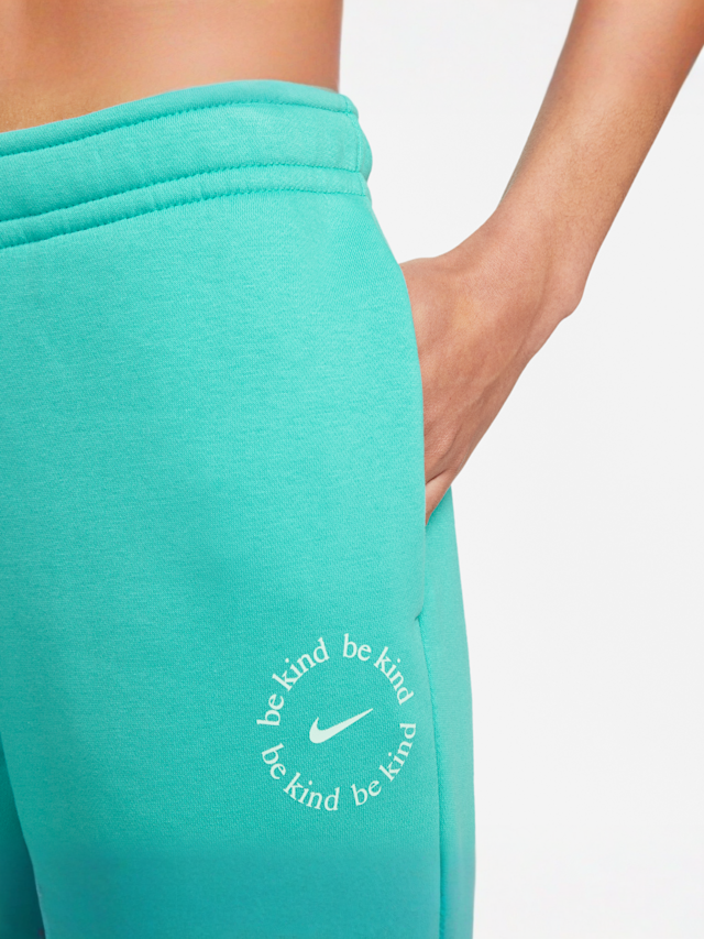 Nike, Sportswear Essential Women's Fleece Flared Sweats, niebieski, Obraz 3 z 5