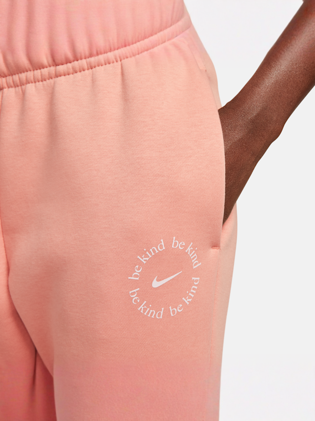Nike, Sportswear Essential Fleece Flared Sweats, lichtroze, Afbeelding 3 van 6