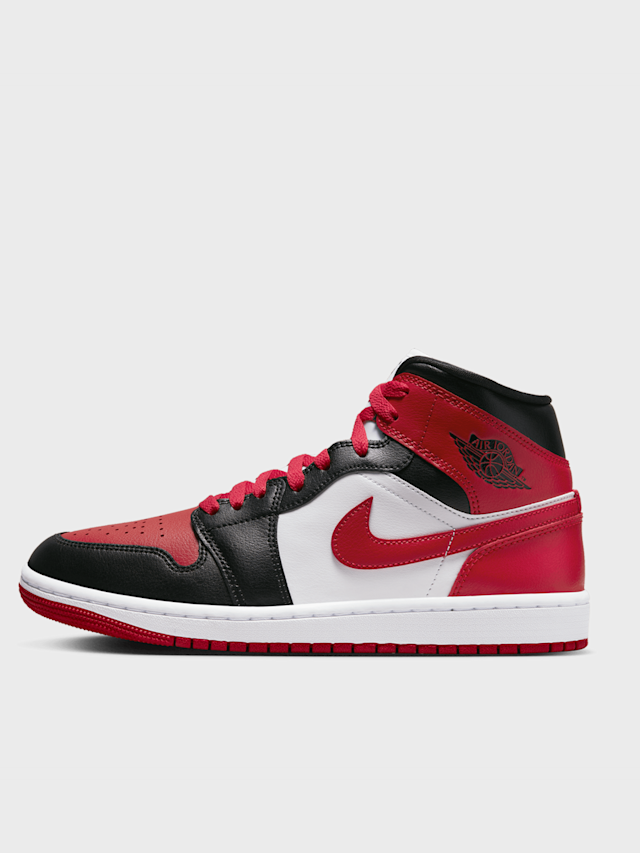 Jordan, Air Jordan 1 Mid, red, Image 1 of 8