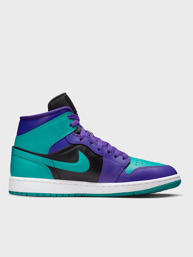 Jordan, WMNS Air Jordan 1 Mid, blue, Image 2 of 8