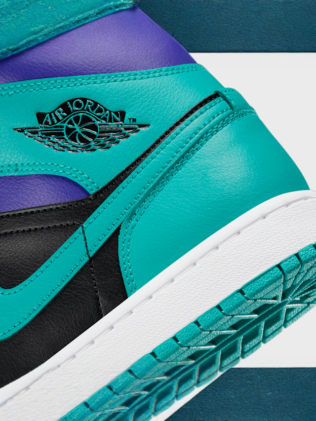Jordan, WMNS Air Jordan 1 Mid, blue, Image 8 of 8