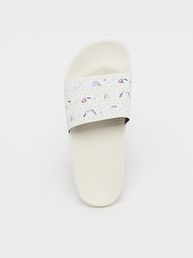 adidas Originals, adilette Badslippers, wit, Afbeelding 5 van 5