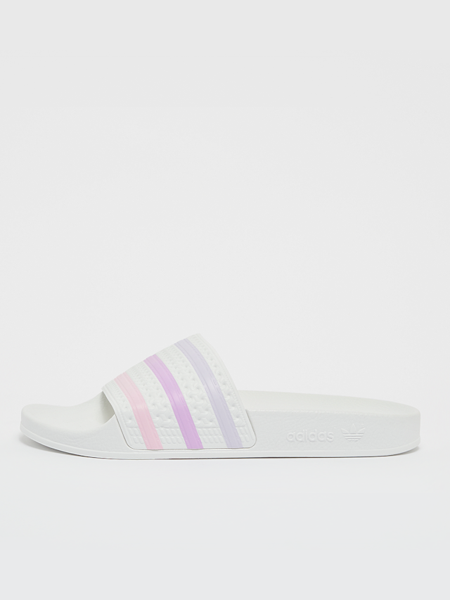 adidas Originals, Adilette, white, Image 1 of 5