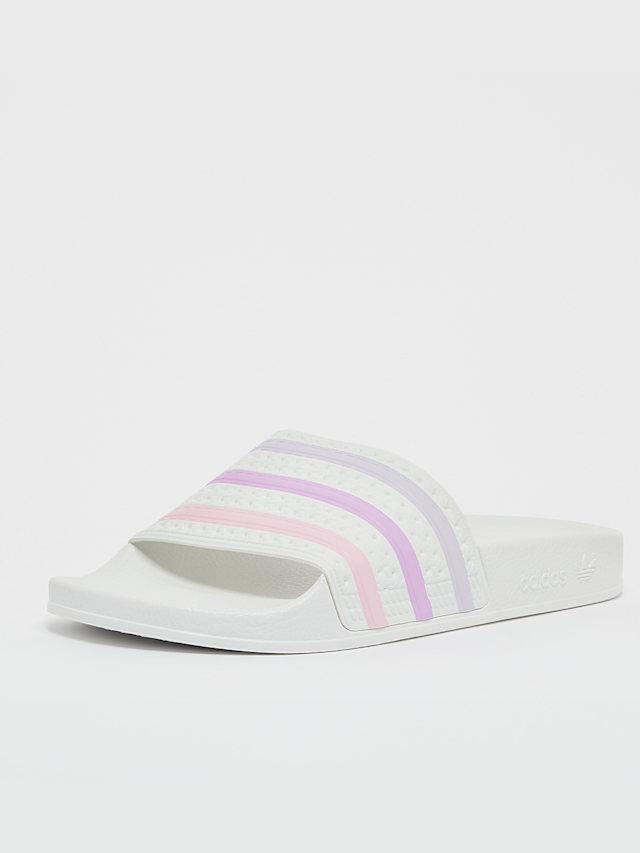 adidas Originals, adlette Badslippers, wit, Afbeelding 2 van 5