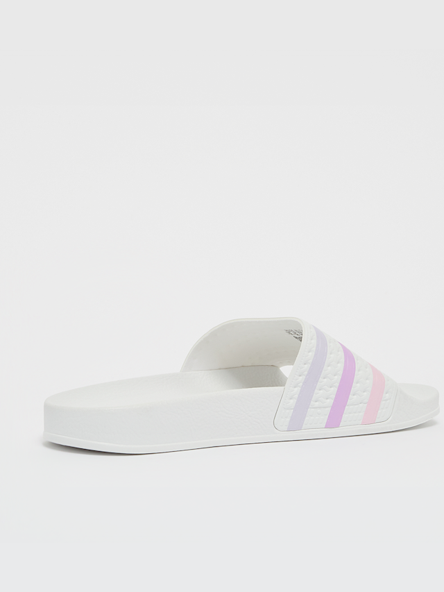 adidas Originals, adlette Slides, white, Image 3 of 5