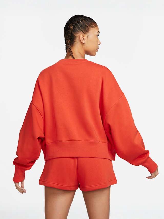 Nike, Sportswear Phoenix Fleece Over-Oversized Crewneck Sweatshirt, oranje, Afbeelding 2 van 6
