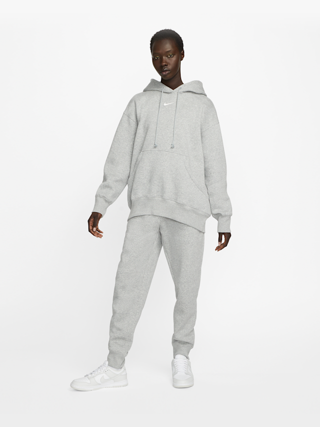 Nike, Sportswear Phoenix Fleece Oversized Hoodie, grey, Image 5 of 6
