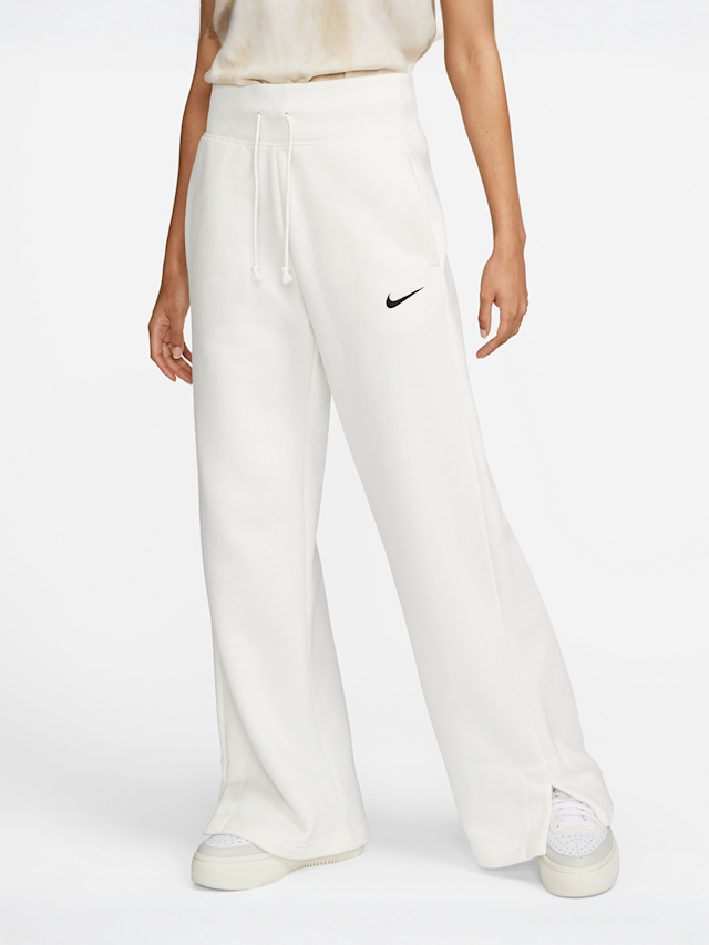 Nike, Sportswear Phoenix Fleece Women's High-Waisted Wide-Leg Sweatpants, wit, Afbeelding 1 van 7