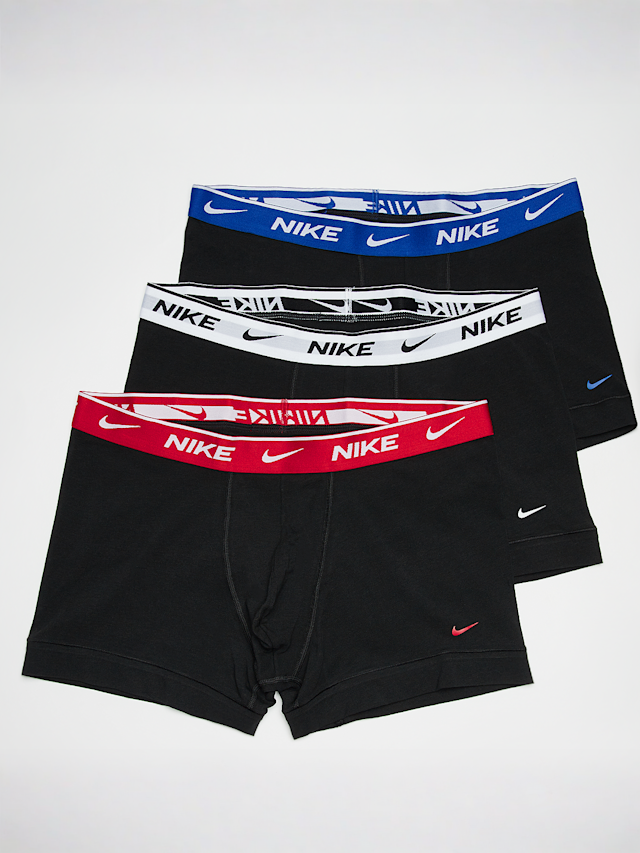 Nike  , 3 PACK - Everyday Cotton Stretch  blue, grey, multi-colour, Image 1 of 2