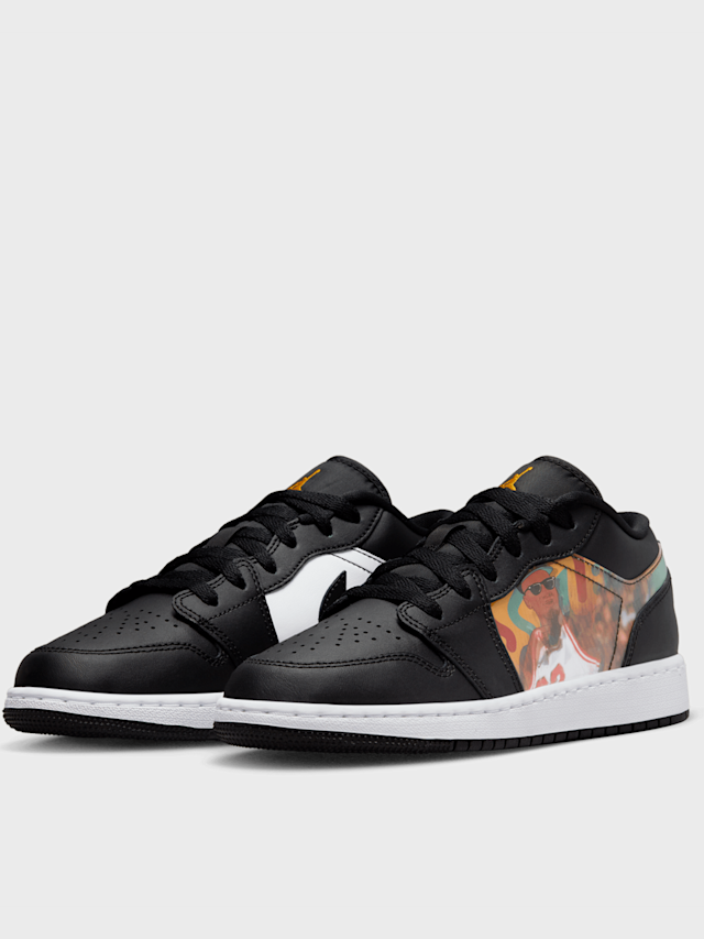 Jordan, Air Jordan 1 Low (GS), black, Image 4 of 9