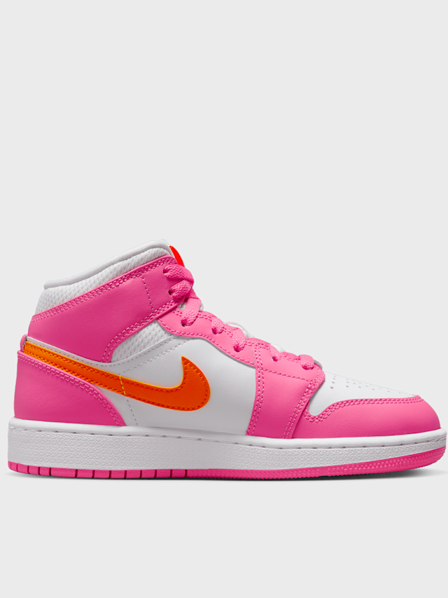 Jordan, Air Jordan 1 Mid (GS), light pink, Image 2 of 9