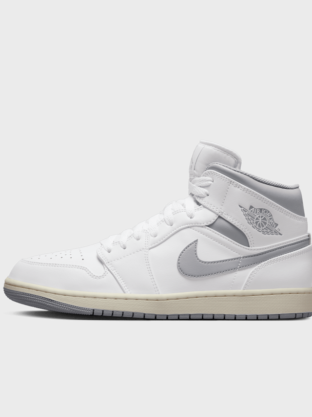 Jordan, Air Jordan 1 Mid, wit, Afbeelding 1 van 8